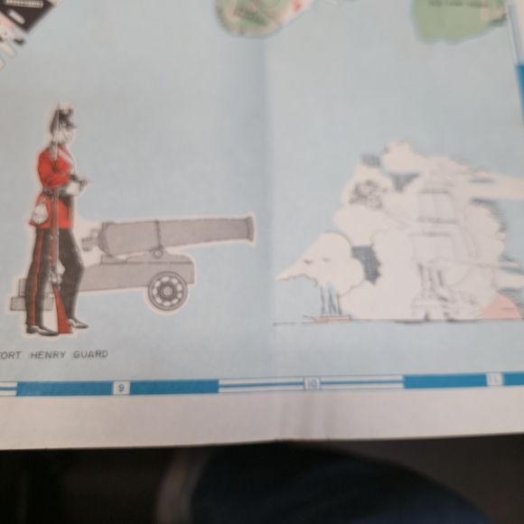 VINTAGE Kingston Centennial 1846-1946 Official Map Rare Visitor Lot - Picture 8 of 15